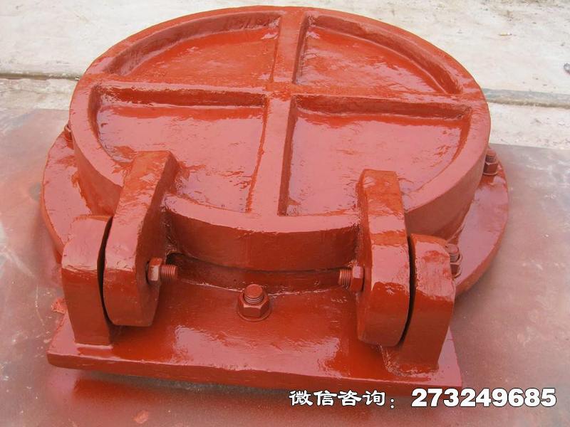 岭东pm圆形铸铁拍门