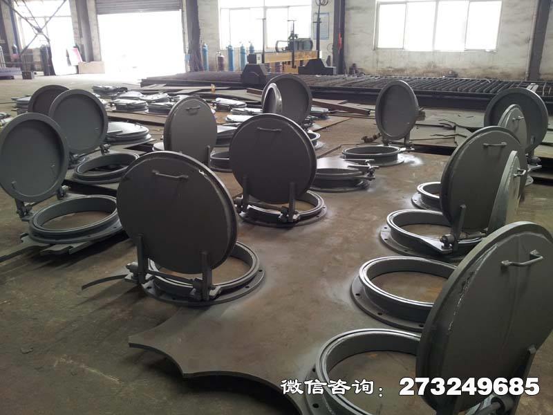 岭东圆形铸铁拍门