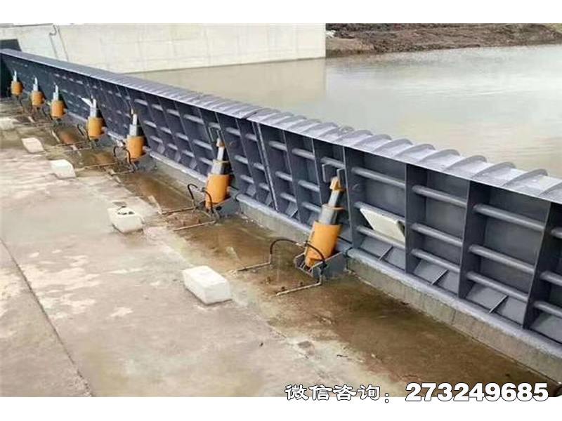 岭东翻板闸门坝